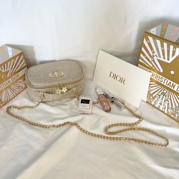 Dior Limited edition Holiday cosmetic bag + full/travel size bundle - Picture 7 of 12